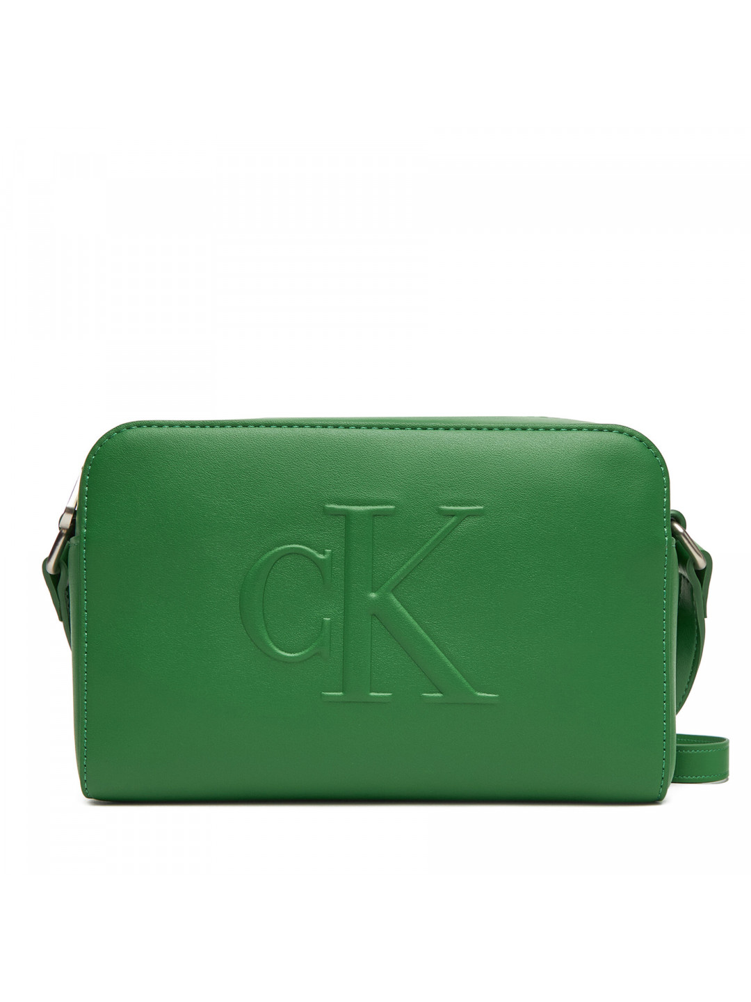 Kabelka Calvin Klein Jeans Sculpted Ew Camera Bag LV04K3036G Zelená